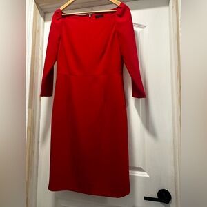 Alex Marie Scarlet Long Sleeve Dress